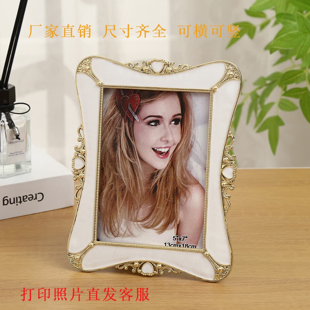 Artist European style creative 6-inch wedding photo frame 7-inch resin table universal cross-border wholesale dropshipping