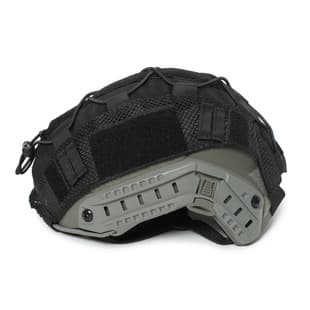 Outdoor Tactical FAST Helmet Cloth Camouflage Helmet Cover Elastic Cord Camouflage CS Russian Tactical Helmet Cover Gear