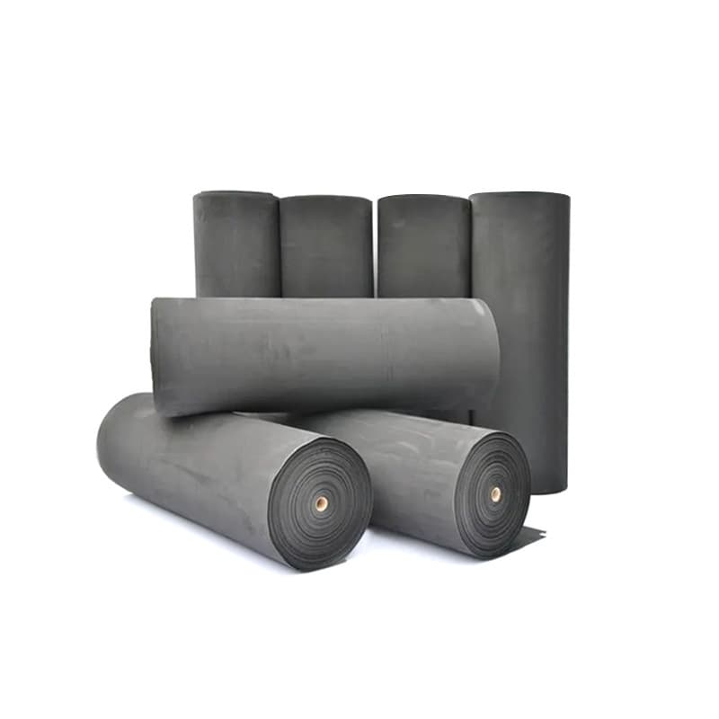 EVA foam sheet square 60 degree 70 degree high density sponge material single and double sided adhesive black eva foam processing
