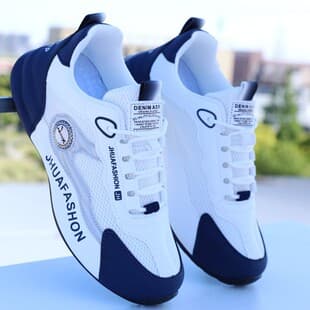Brand Fashion High-end Men's Shoes Versatile Trendy Dad Shoes Breathable Anti-odor Running Shoes Mesh Casual Sports Shoes