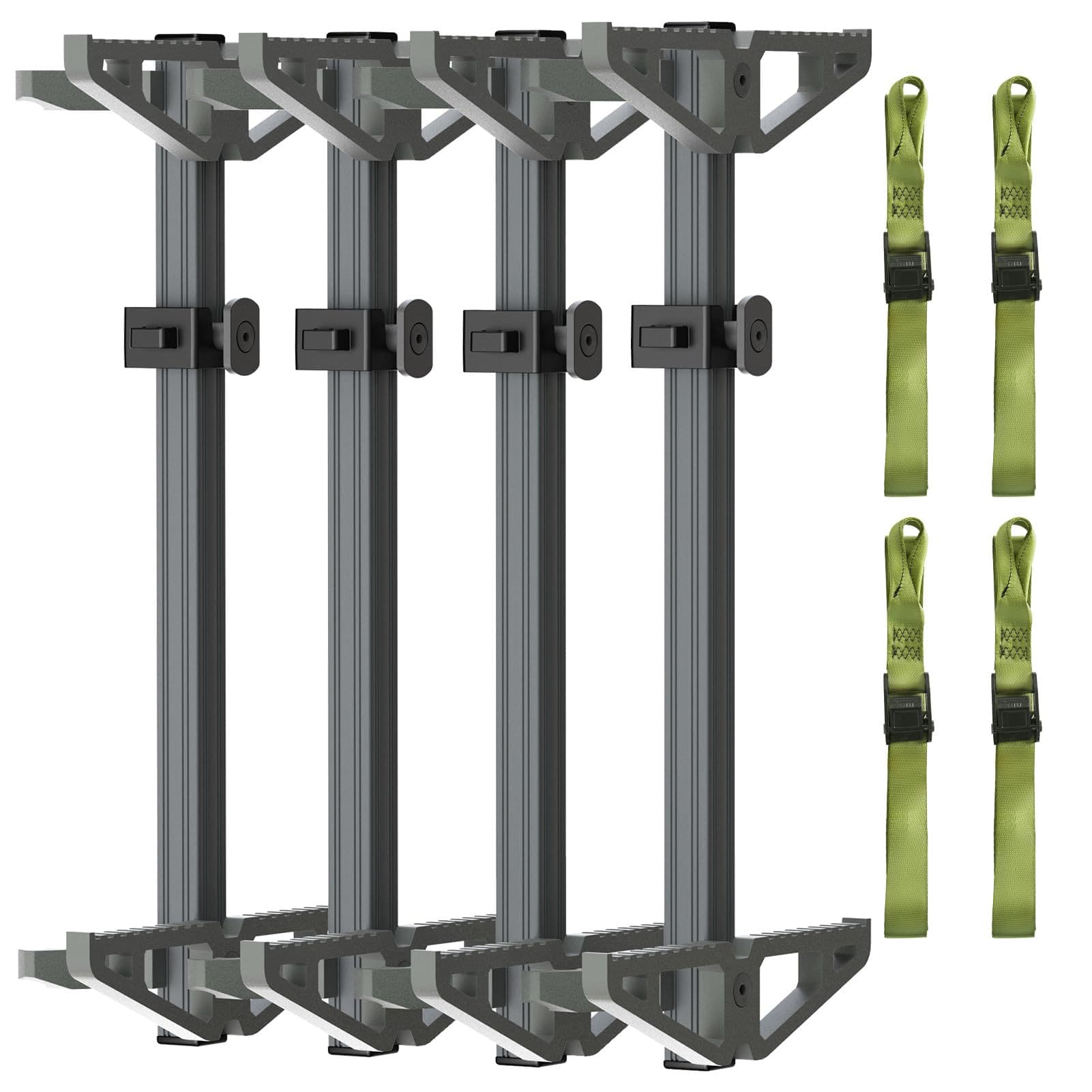 Climbing Poles, Non-Slip Tree Climbing Ladders - Tree Climbing Poles for Hunting, Lightweight Aluminum Hunting Climbing Ladders