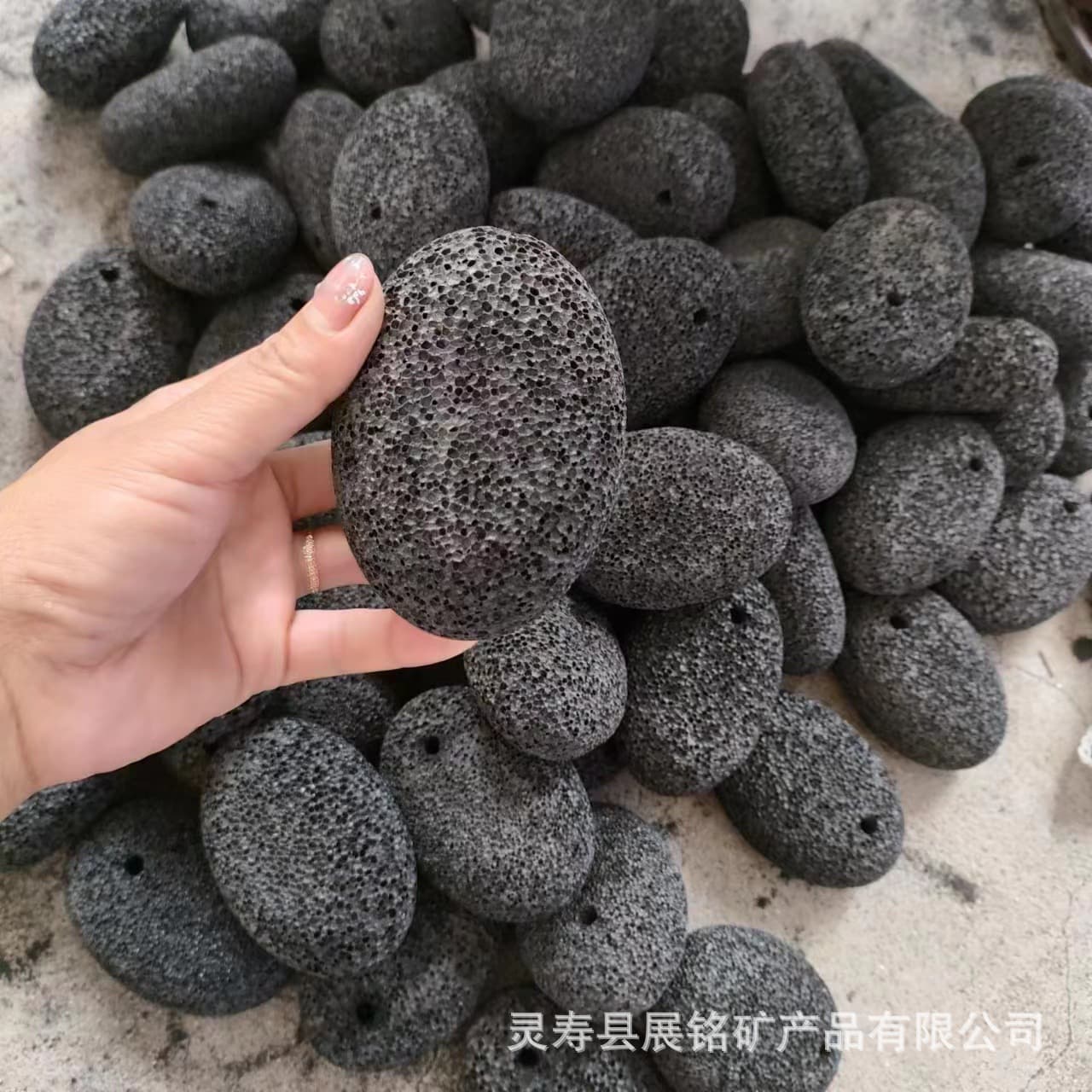 Pumice stone for dead skin and calluses removal, heel file, exfoliating stone, foot massager and grinder