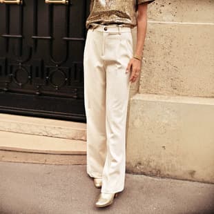 Spring/Autumn Old Money Style Women's Mid-Rise Draped Trousers, Office Slim Fit Straight Leg Casual Versatile Business Wide Leg Pants