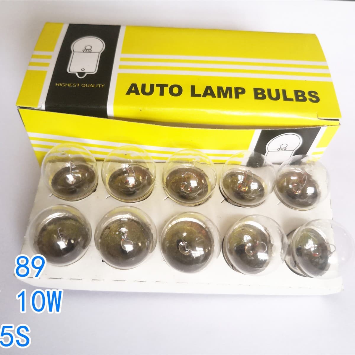 Factory direct supply of car tail light bulb G18" 12V 10W/12W 5W/24V 10W/24V5W"