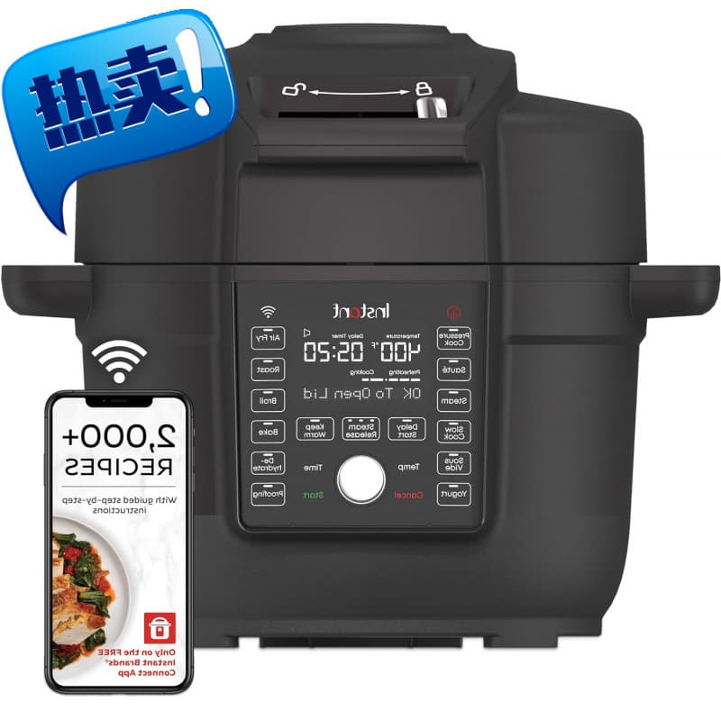 Instant Pot 6.5 Quart Duo Crisp Ultimate Lid with WIFI, 13-in-1