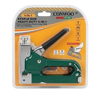 OEM Custom U-Type, T-Type, Door-Type, I-Type Nailer, 4-in-1 Adjustable Force Manual Nail Gun