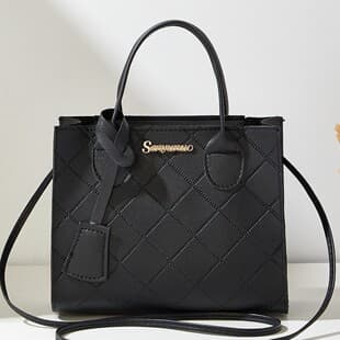 New stylish diamond-quilted handbag for women, casual small square bag, shoulder and crossbody bag, minimalist phone bag, drop shipping
