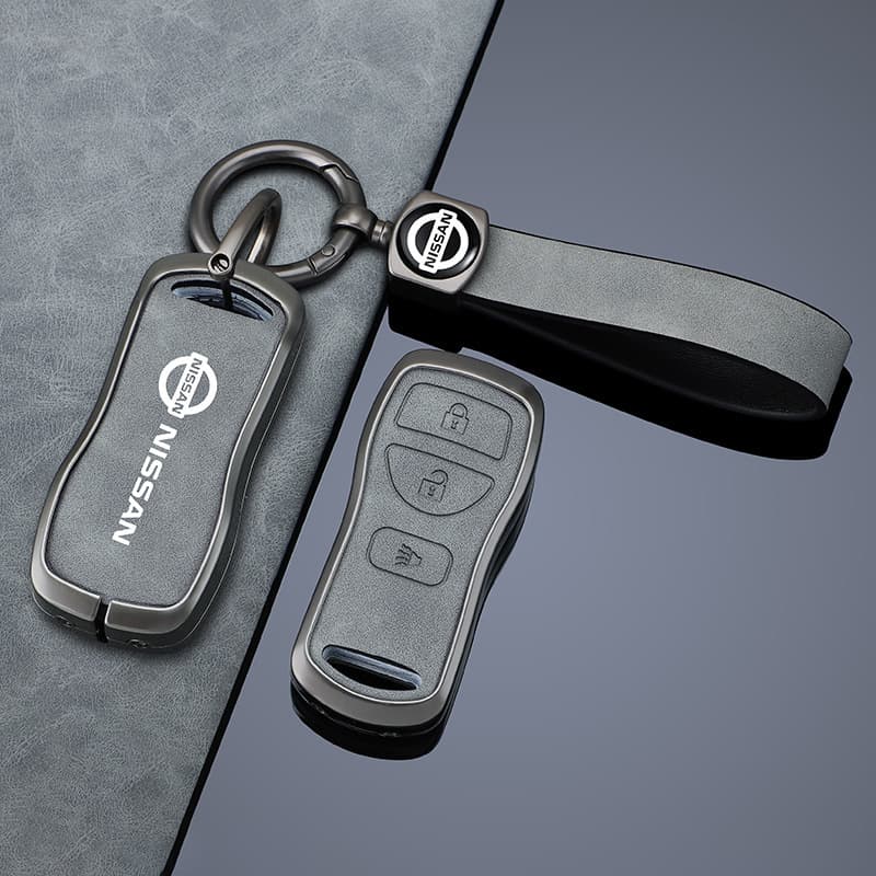 Key fob cover for Nissan 12th-gen Classic Sylphy, 11th-gen Tiida, 14th-gen Sunny, Livina, Venucia D50 R50