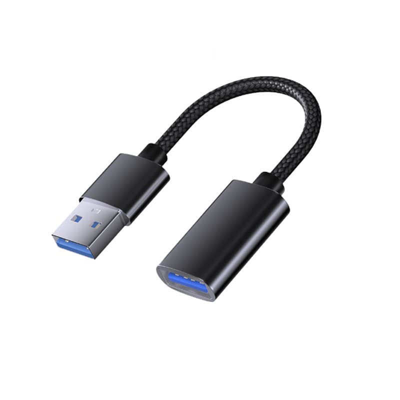 Cross-border USB Extension Cable Male to Female for USB Flash Drive, Hard Drive, Mouse, High-Speed Data Transfer Converter