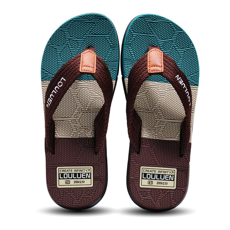 Cross-border 2026 New Style Men's Flip Flops Summer Beach Non-slip Outdoor Slippers Men's EVA Casual Sandals