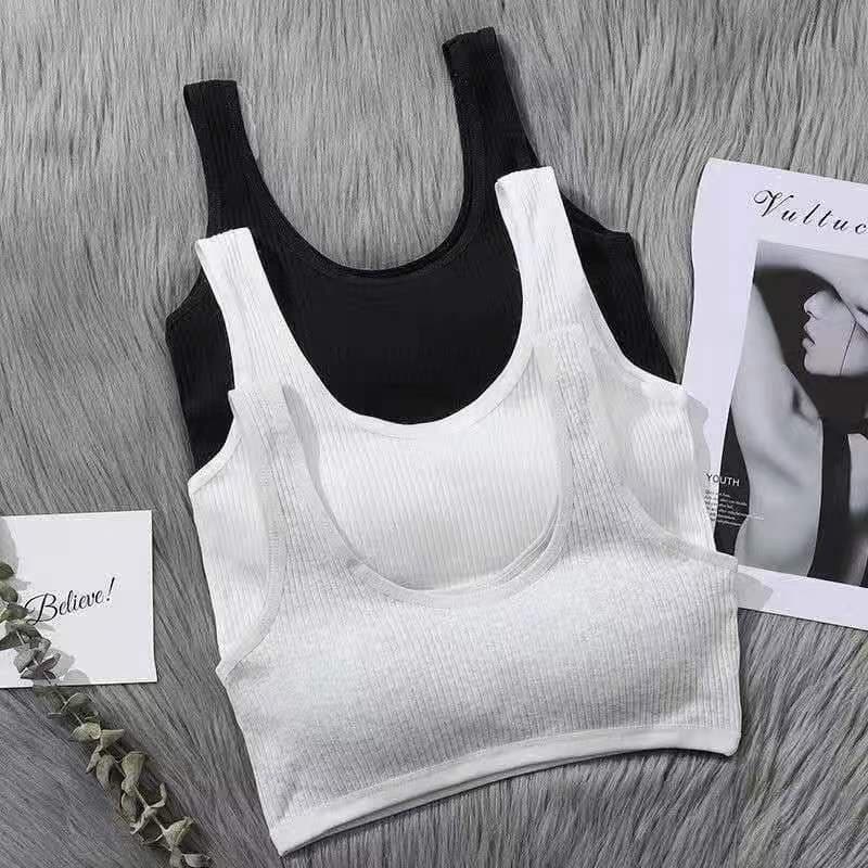 8-18 Years Old Girls Thin Cotton Vest Bra, Teen Development Training Bra, Summer