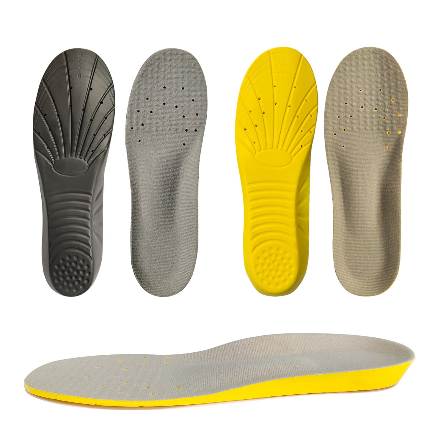 University Military Training Sports Insoles Opening Supplies Military Training Supplies High Elastic Breathable Sweat Absorbing Insoles for Students