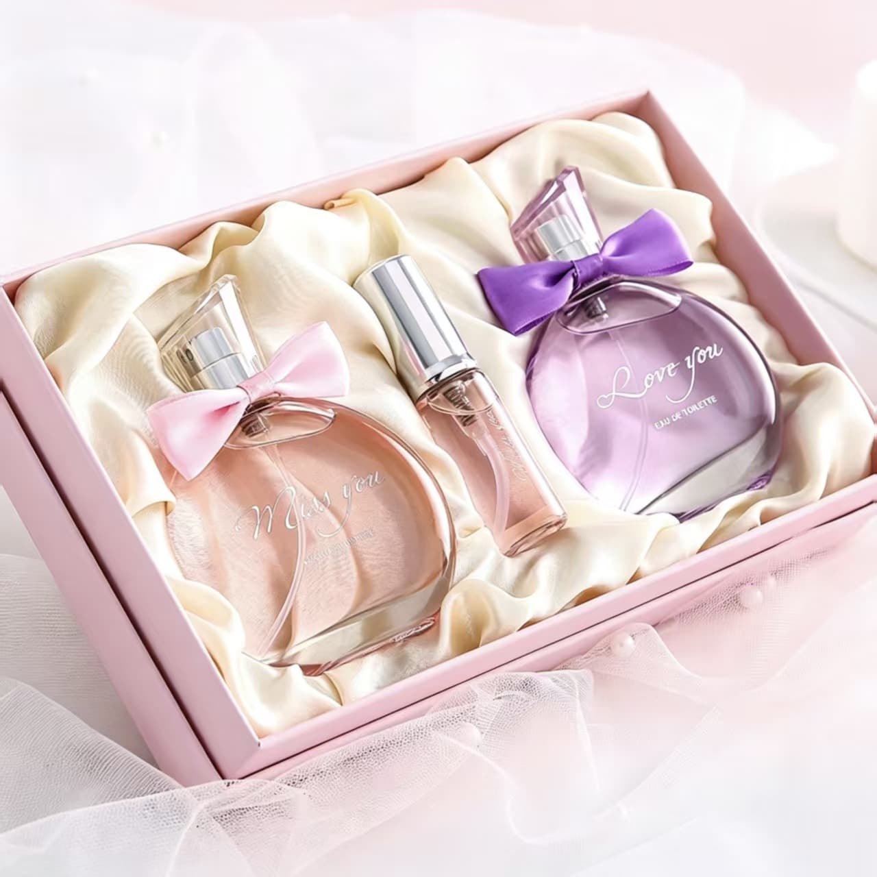 Hot Selling Gift Box Perfume Women's Floral Light Fragrance Long-lasting Student Birthday Gift Perfume Set Wholesale