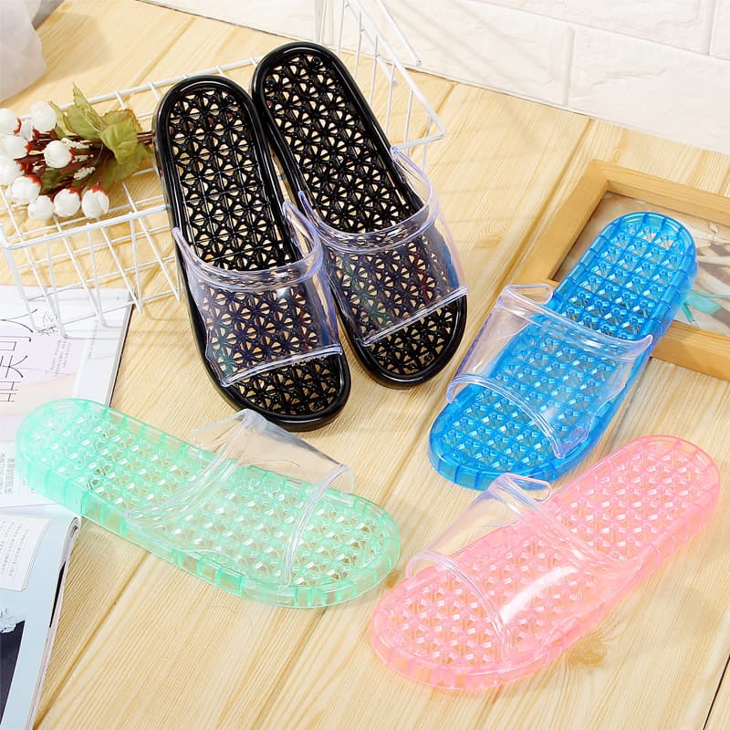 [Chuangxingjia] Home Slippers Four Seasons Plastic Slippers Indoor Massage Couple Home Non-Slip Non-Stinky Foot Sandals