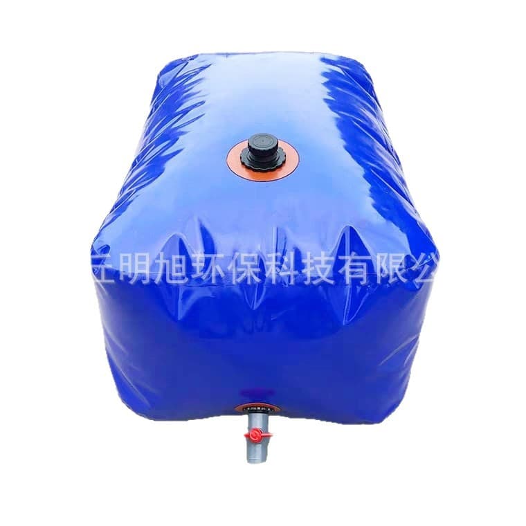 Convenient Flexible Water Bladder for Firefighting, Drought Relief, Emergency Water Storage, Large Acid and Alkali Resistant Contamination Collection Soft Water Bladder