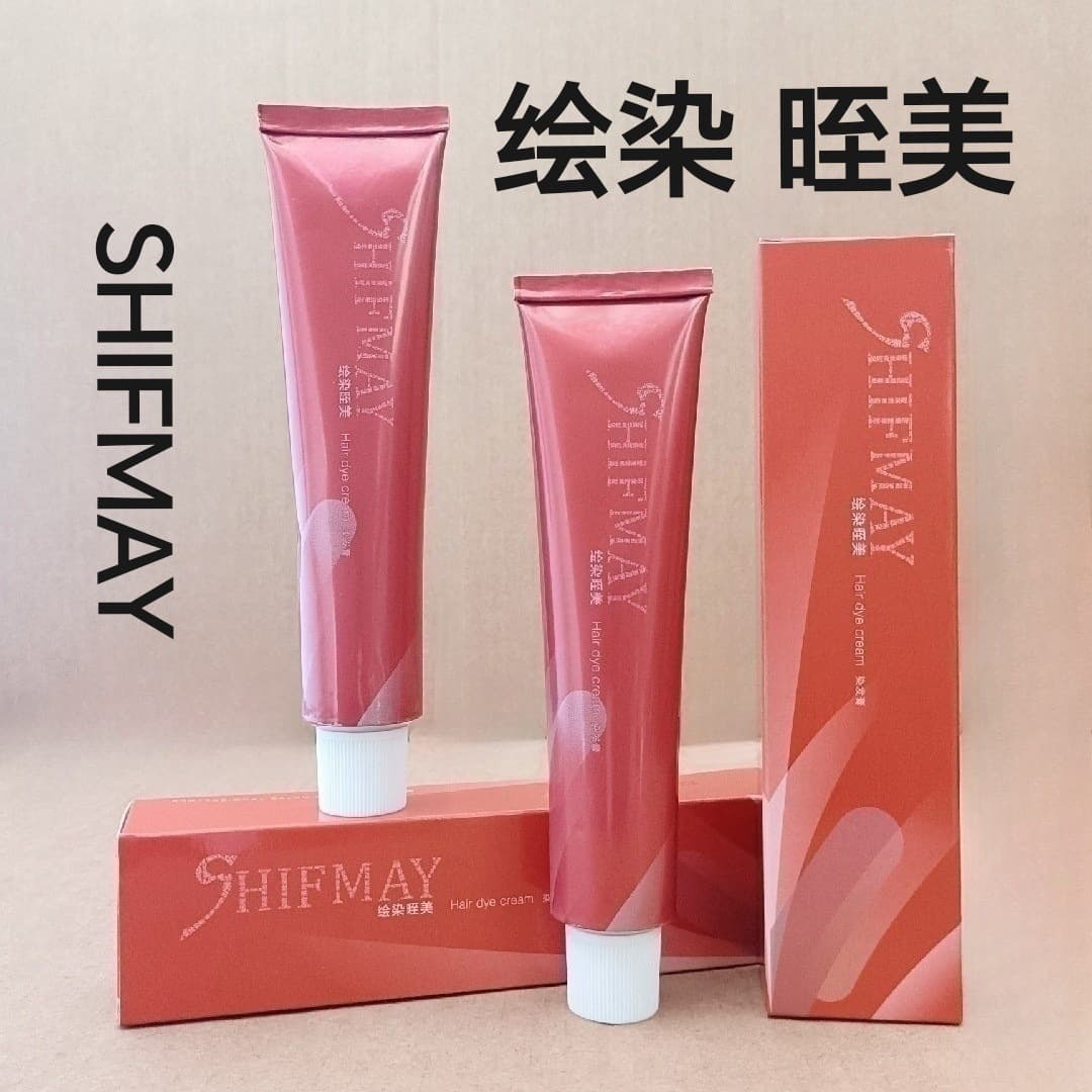 Hui Ran Zhi Mei Hair Dye Cream Sheng Wei Na Hair Dye Cream Peroxide Japanese-Style Hair Dye Cream