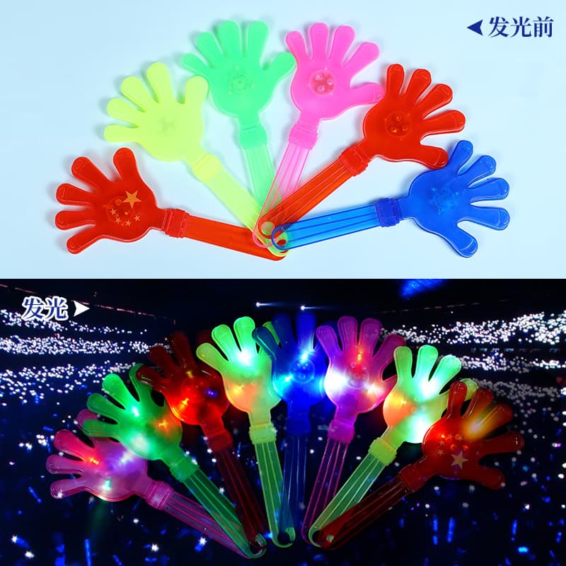 Luminous hand clapping device small slap bar party atmosphere props support hand clapping device