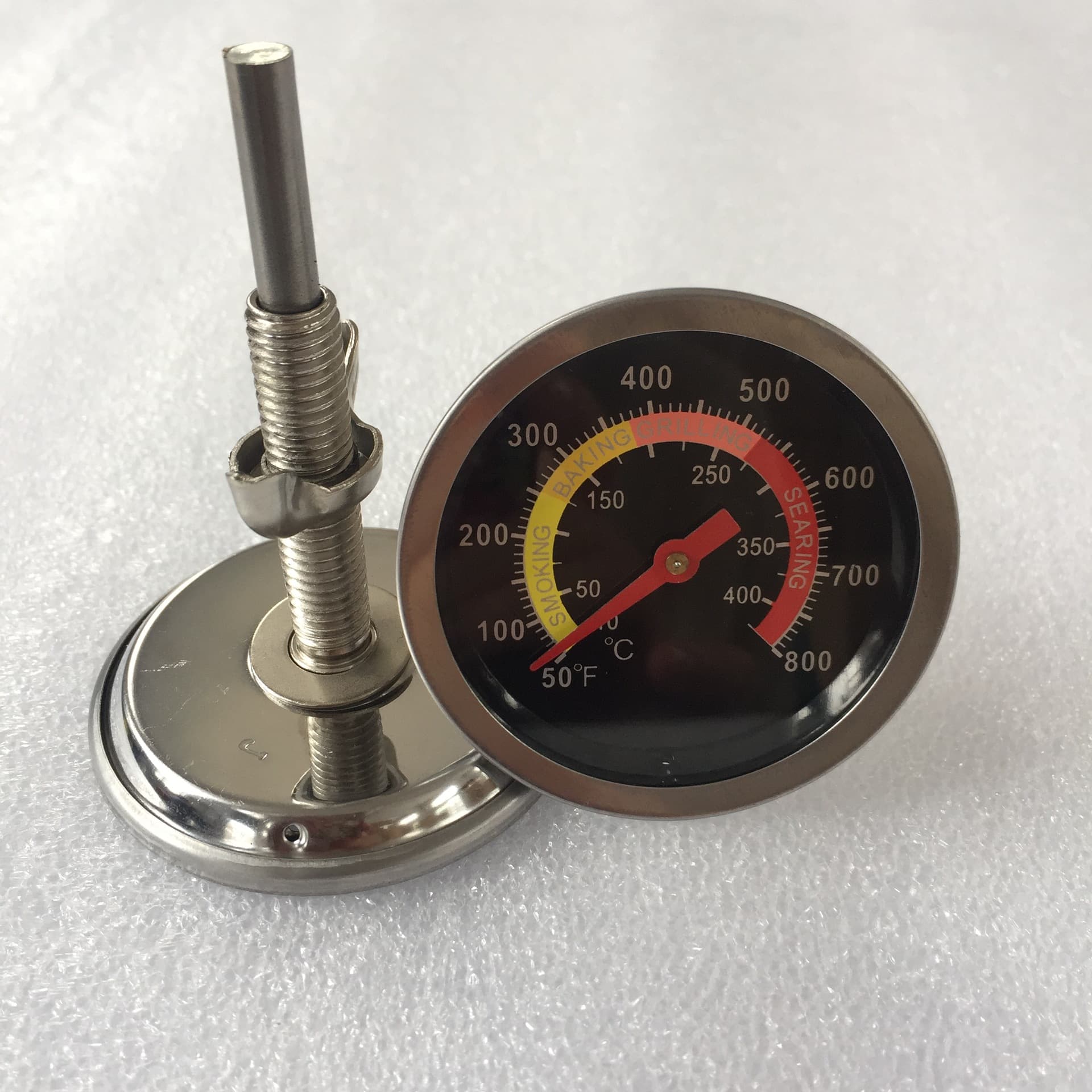 JX-8K-1 Oven Temperature Gauge Stainless Steel Bimetal BBQ Thermometer BBQ Oven Temperature Gauge