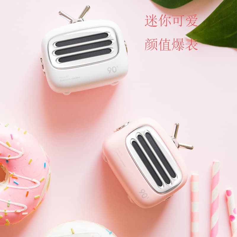 Retro Wireless Bluetooth Speaker New Creative Mini Subwoofer Small TV Portable Computer Speaker Wholesale