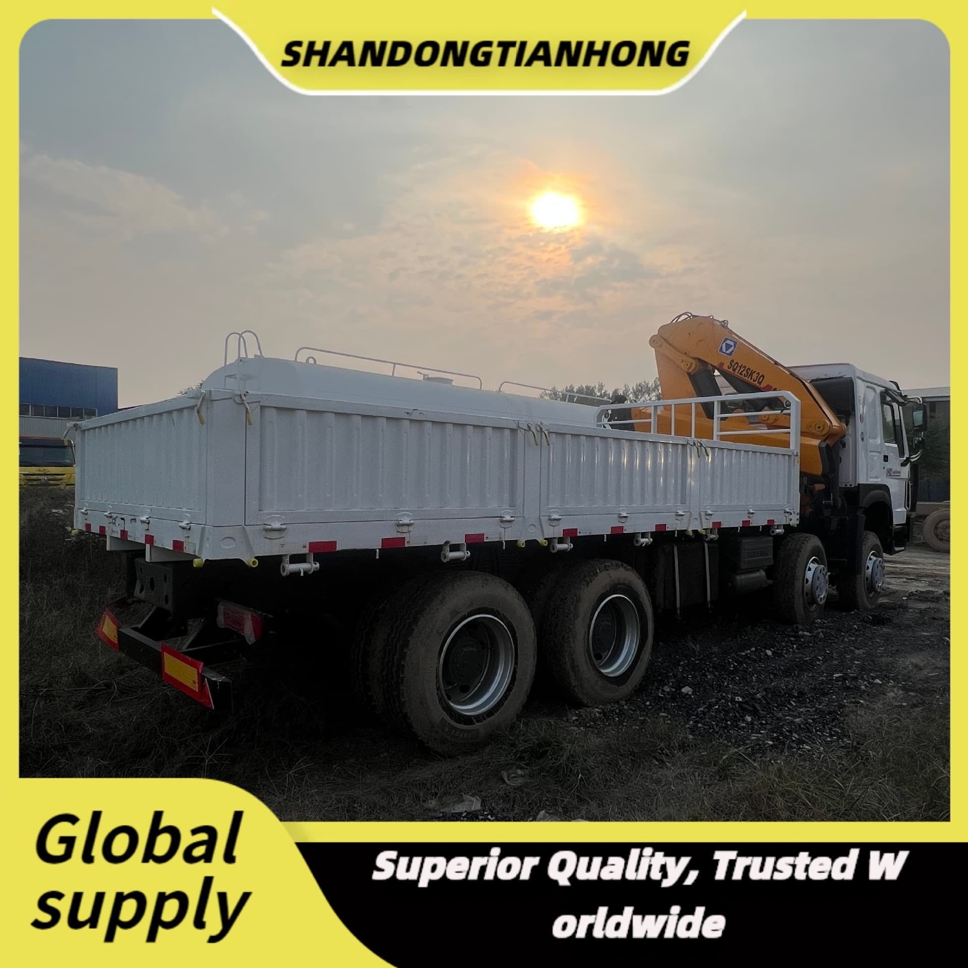Source Factory Export Sale HOWO Sinotruk 8x4 Dump Truck 6x4 Truck Heavy-duty After-sales Guaranteed