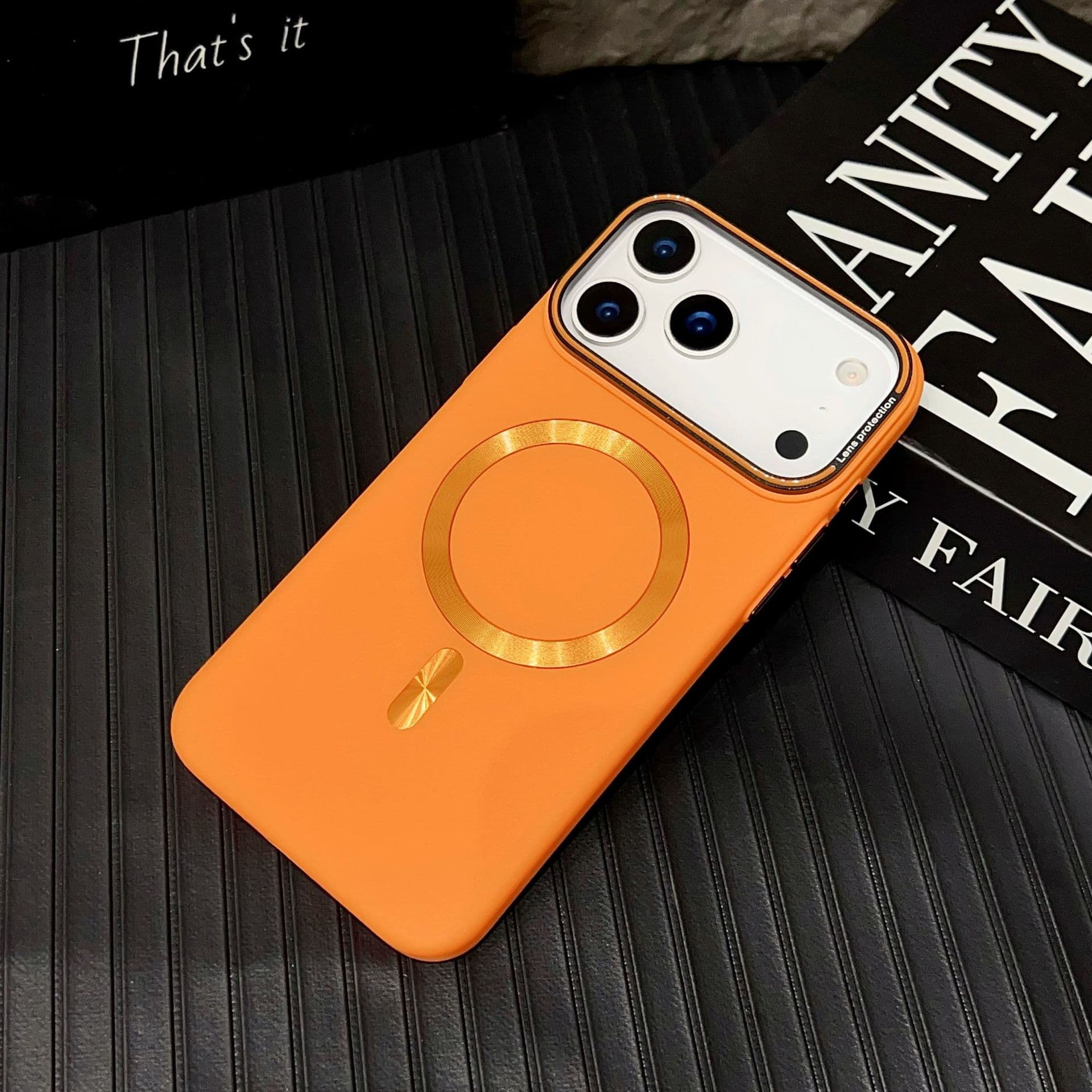 Minimalist Solid Color Phone Case for 17 Pro Max Apple 16 iPhone 15 Magnetic Matte 14 Shockproof 13 Hard Shell