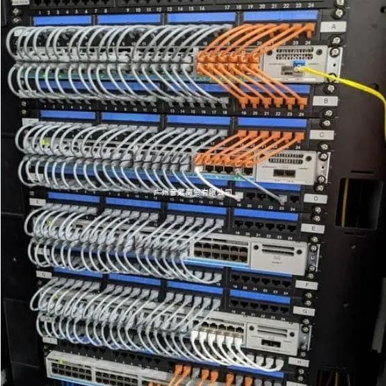 Network integrated wiring for enterprises/parks/company server rooms, cabinet cable management, low-voltage systems