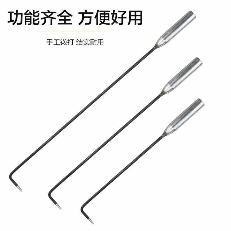 Extended fire hooks, stove hooks, charcoal hooks, barbecue firewood stove accessories, fire pokers, firewood heating stove tools.
