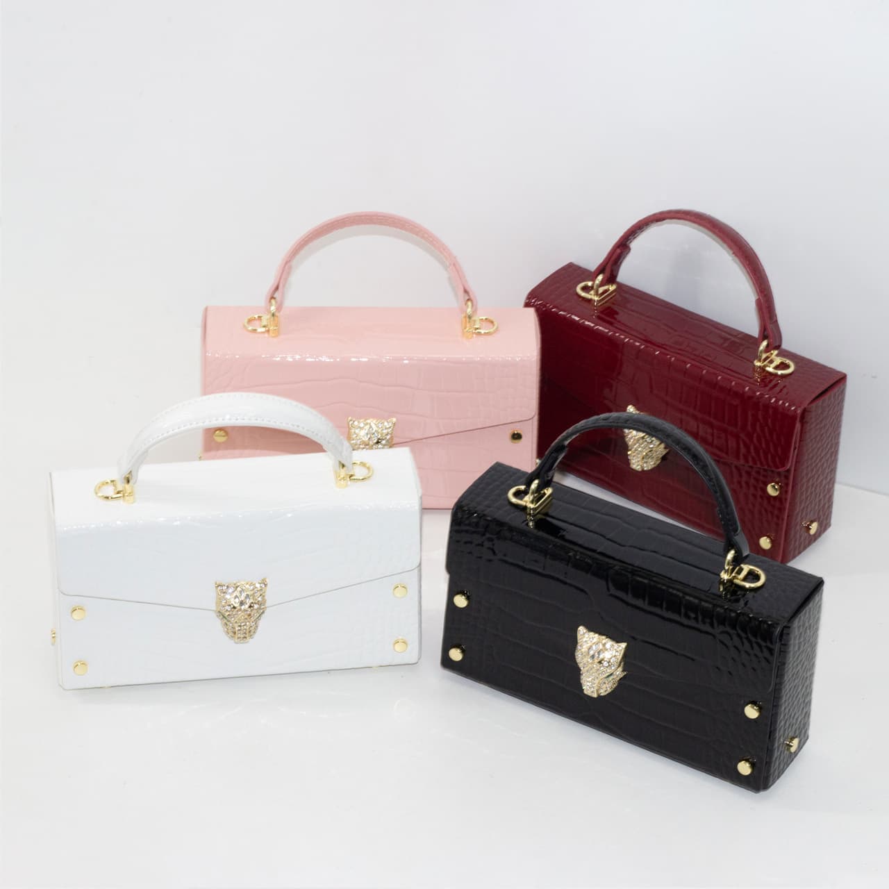 2025 New Crocodile Belly Women's Shoulder Bag Casual Real Crocodile Belly Leather Crossbody Bag Fashionable and Attractive Women's Bag