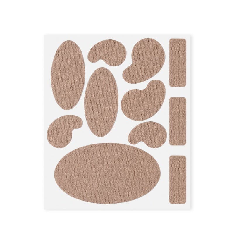 Velvet Loose Heel Grips for Women's High Heels, Anti-Slip Shoe Inserts, Prevent Heel Slipping, Shopping Shoe Stickers, Bulk