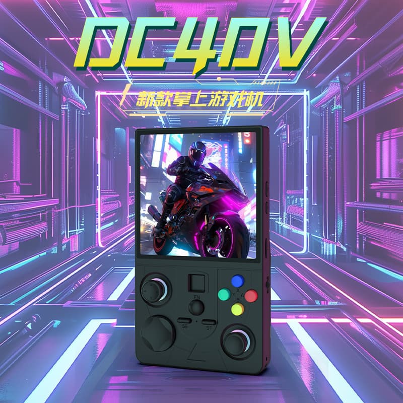 Cross-border DC40V Handheld Game Console 3.5-inch Open Source WiFi Multiplayer Portable Retro Arcade Game