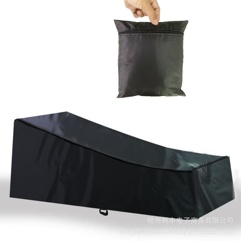 Outdoor Beach Chair Cover Outdoor Lounger Cover Sunlounger Cover Oxford Cloth Waterproof Dustproof Cover