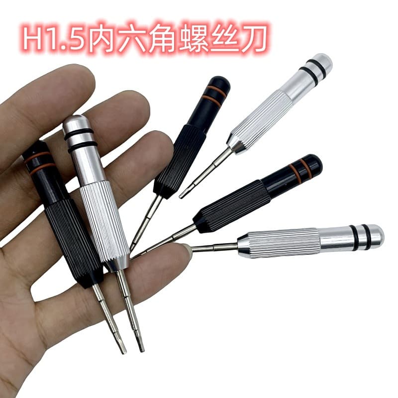 Hexagon Cross Screwdriver for Watch and Electronics Repair, H1.5 Screwdriver, H2.0 Mini Screwdriver
