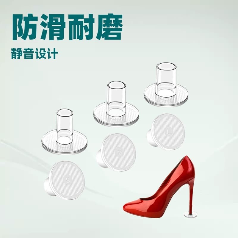 Heel Protector Anti-Slip Cover Anti-Twist Silent High Heel Protector Non-Slip High Heels