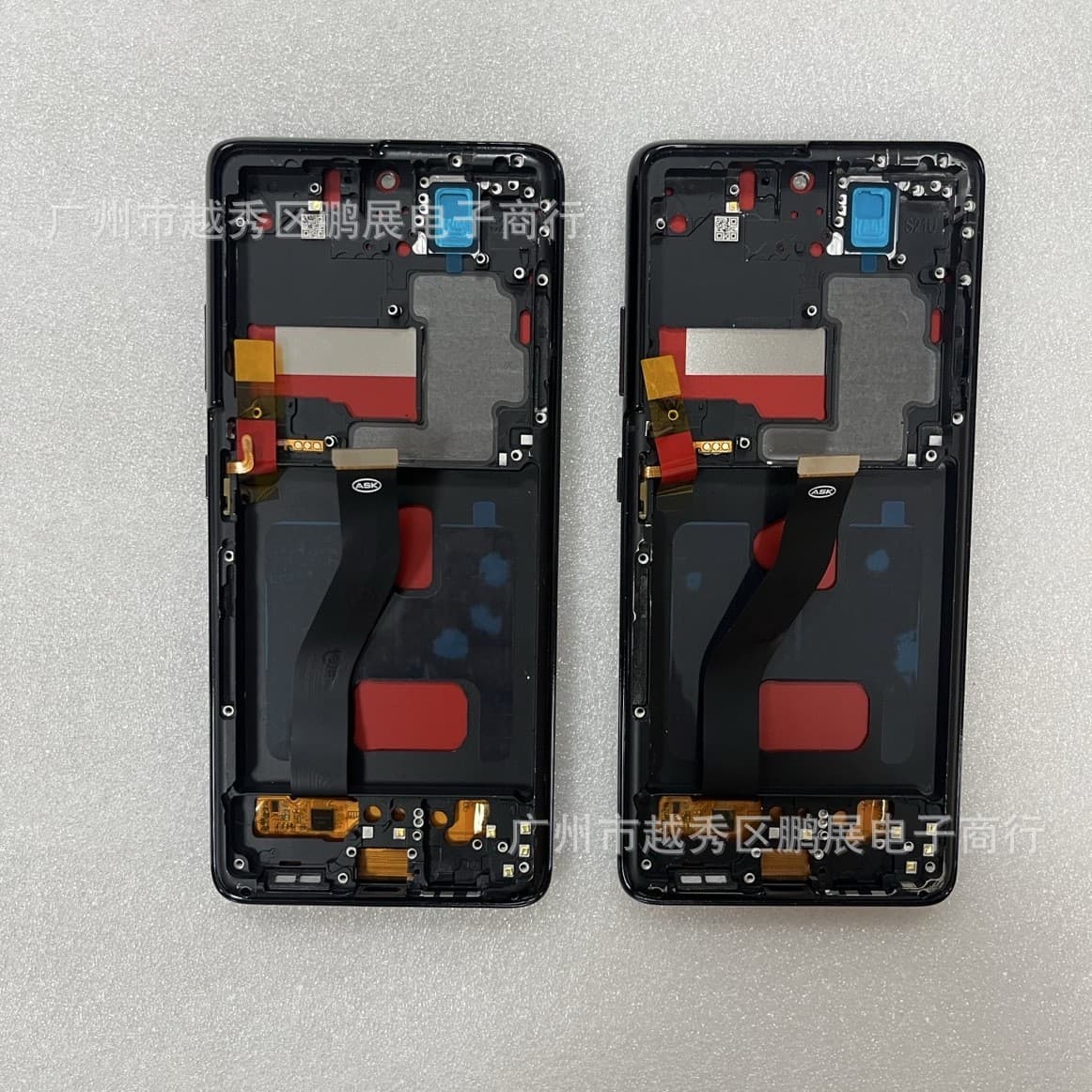 Suitable for Samsung S21 Ultra Mobile Phone Screen Assembly with Framed Curved LCD Display Touch Screen TFT