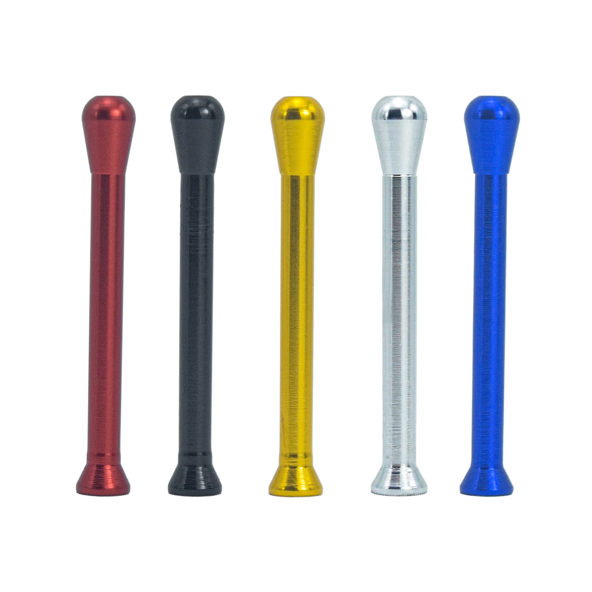 Toilet Aluminum Pipe 69MM Straight Rod, Mini Metal Snuff Bottle, Metal Pipe Smoking Accessories