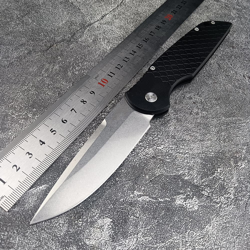 High-Tech Dragon Scale Pattern Folding Knife Outdoor Camping Multi-Functional Fruit Knife Ultra Hardness Portable Tool