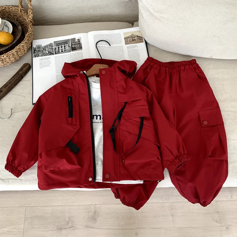 Boys' Fashionable Spring and Autumn Set 2025 Fall New Girls' Casual Jacket and Pants Two-Piece Set