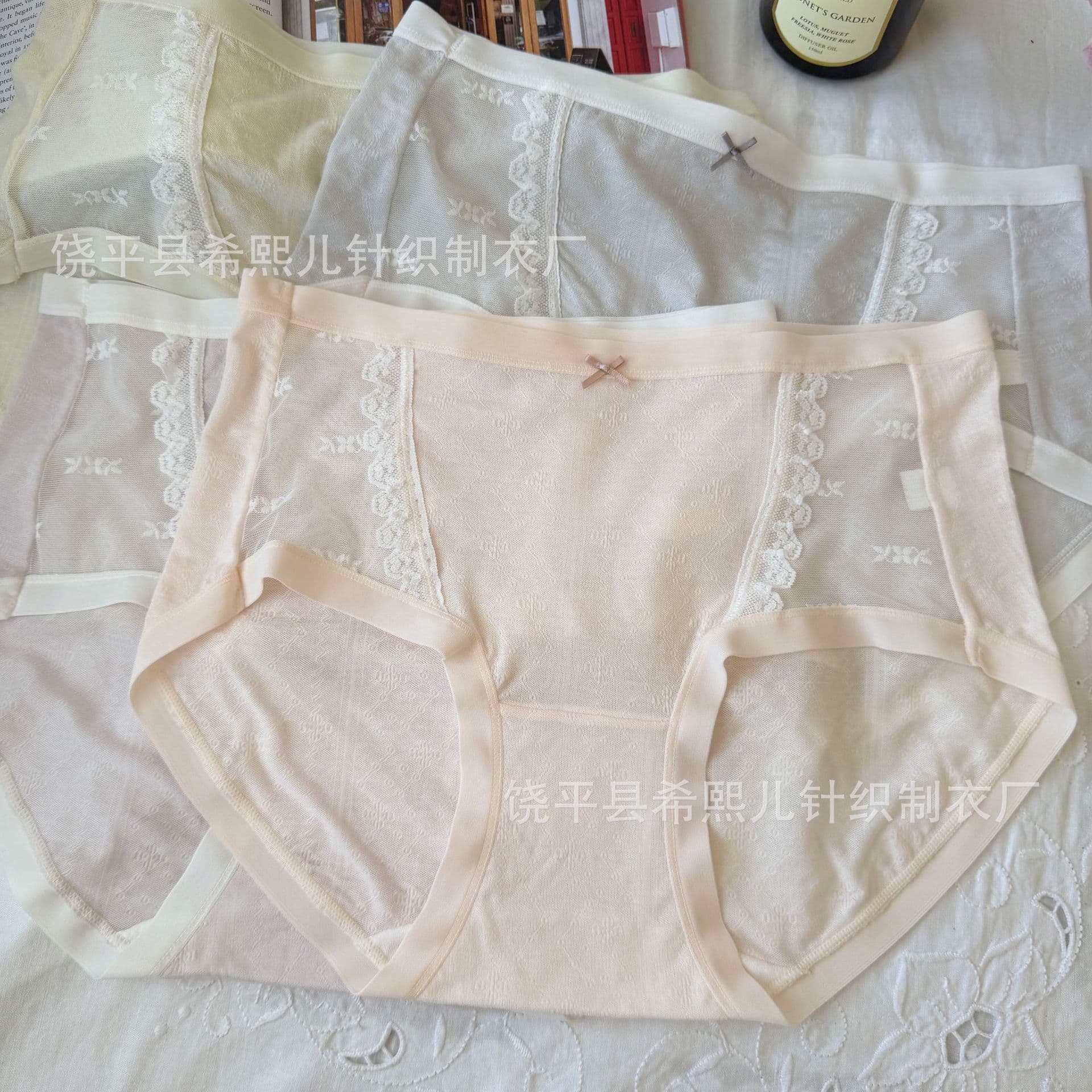 Vimigl 2026 Spring/Summer New Lace Lyocell Mesh Mid-Rise Women's Panties