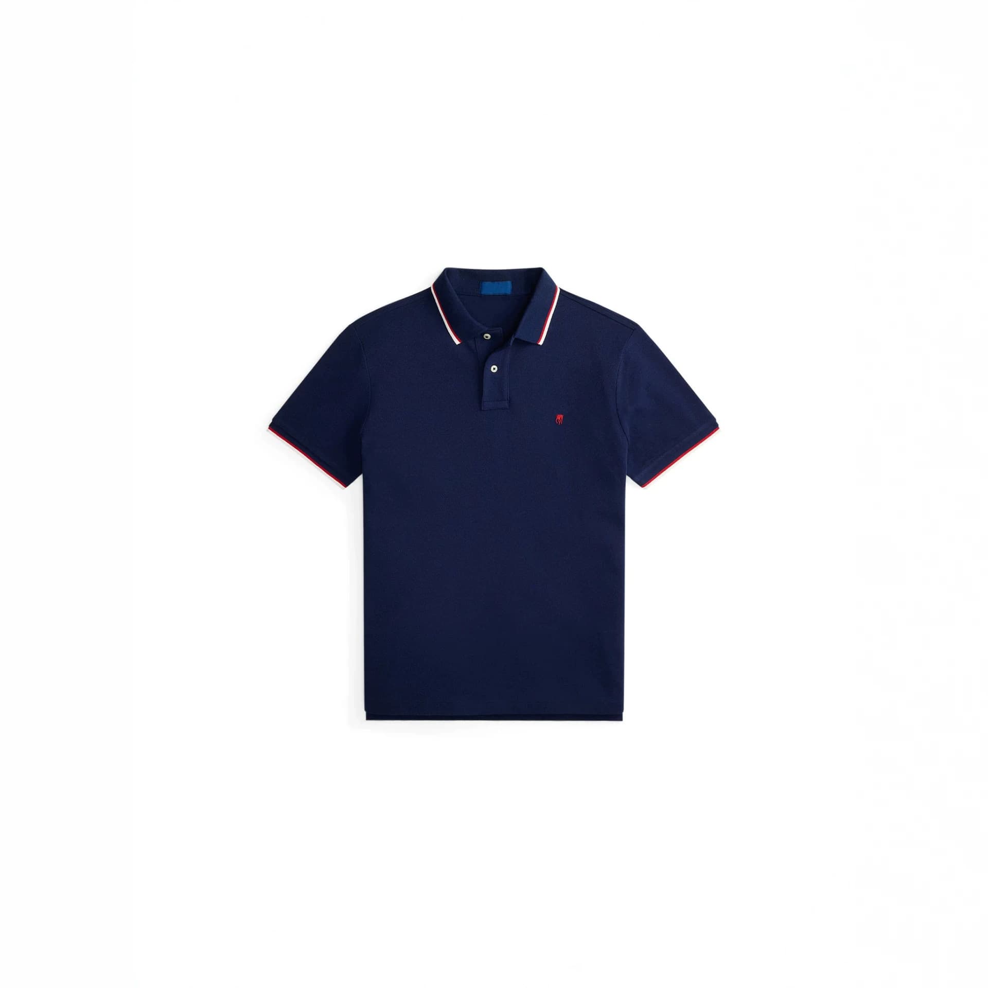 RL Raff pony logo POLO shirt for men with color lapel pure cotton embroidered pique t-shirt classic business short-sleeved top