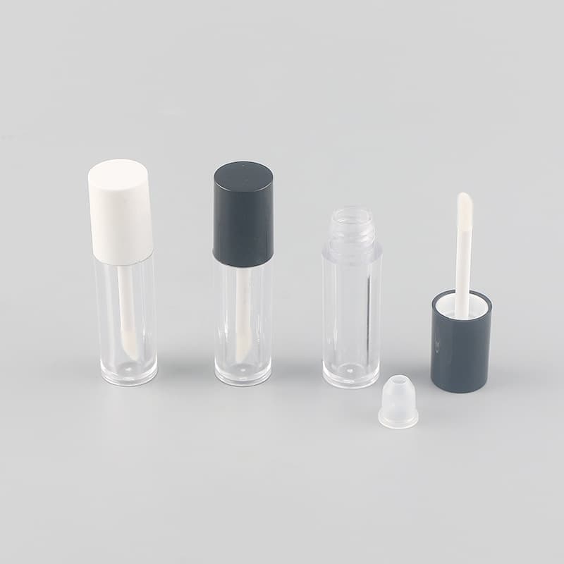 1.2g new sample lip glaze tube, multi-color lip glaze empty tube, lip gloss tube, cosmetic packaging materials in stock