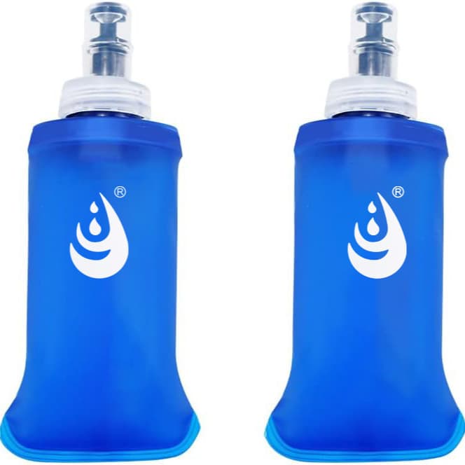 Cross-border E-commerce Amazon Manufacturer Outdoor Sports Water Bottle Foldable Water Pouch Cycling Water Bottle Soft Water Pouch Running Water Bottle