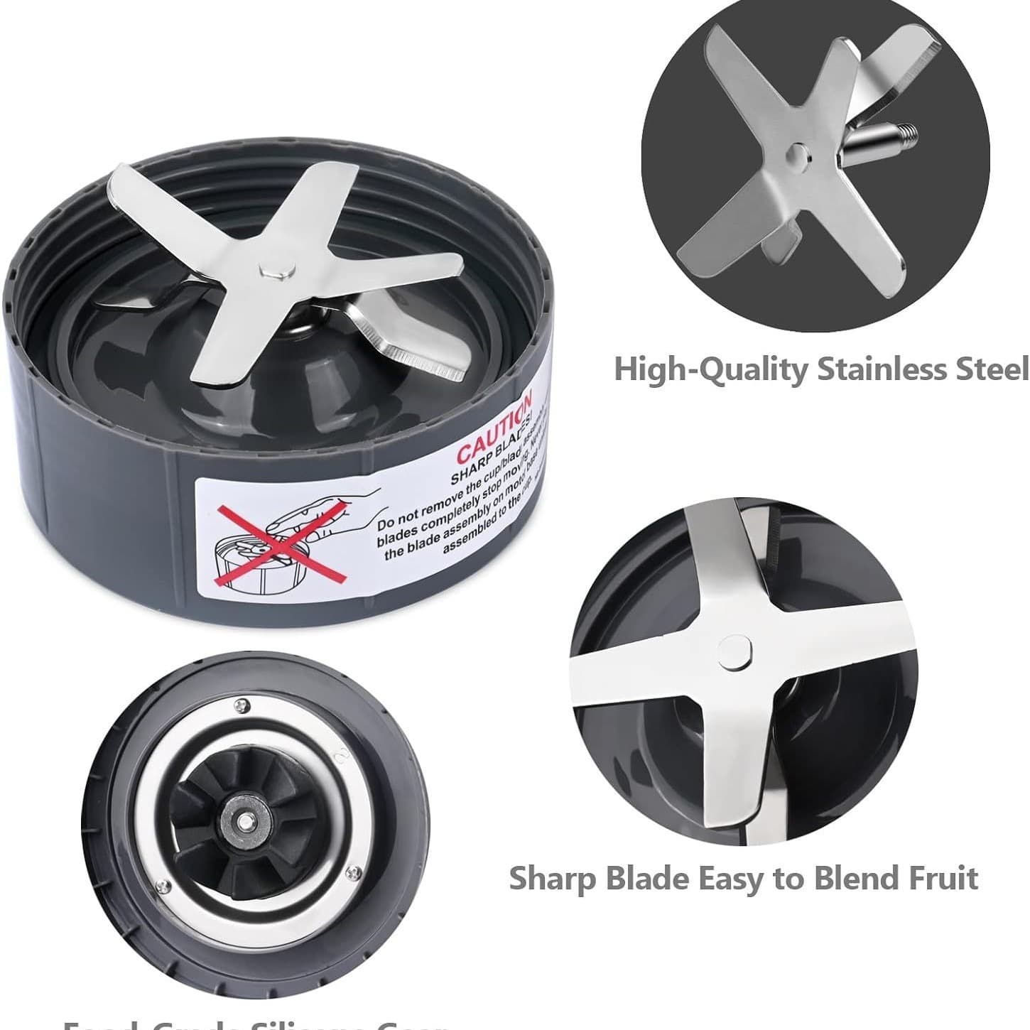 Cross-border e-commerce NUTRI 600W 900W cross blade base juicer accessories, juice machine parts, ice-crushing blade