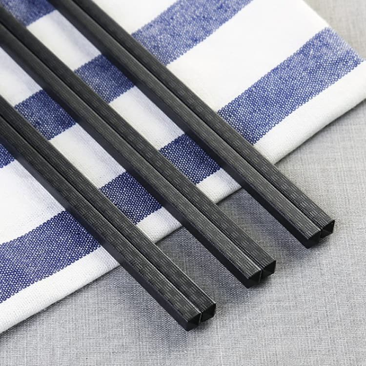 New 3 Factory Direct Chinese Style Alloy Chopsticks Disinfection Chopsticks Commercial 27CM 24 Disinfection Machine Special Chopsticks Wholesale