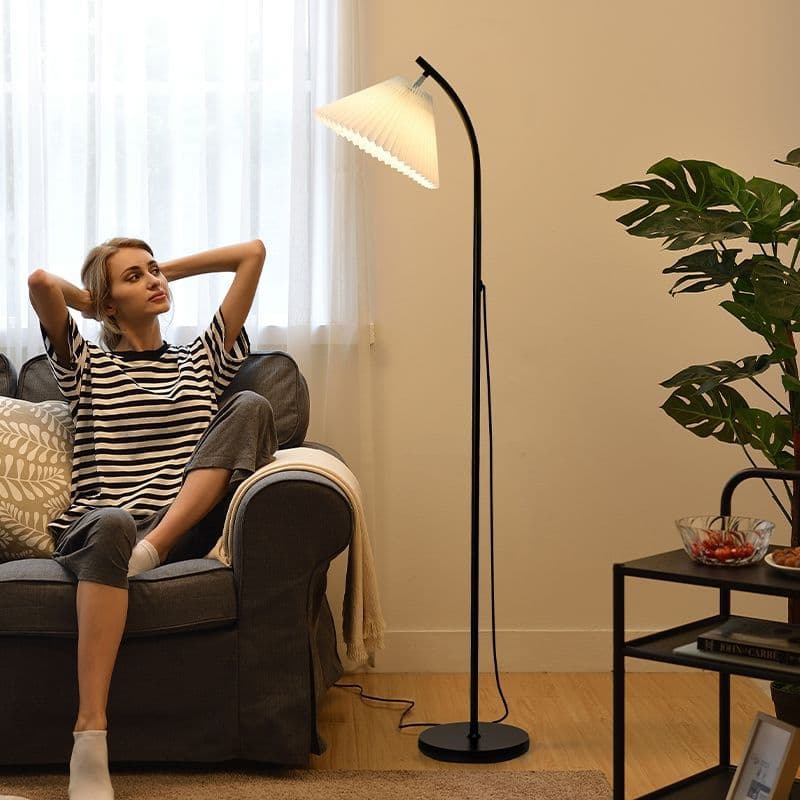 Vintage Floor Lamp Bedroom Style Fishing Lamp Vertical Romantic Style Light Luxury Floor American Style