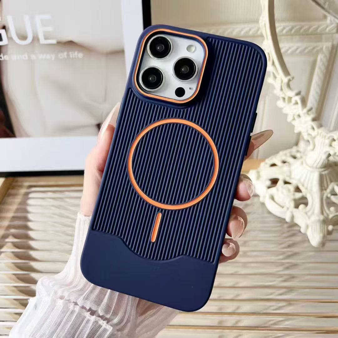Compatible with Apple iPhone 17 Pro Max New Vertical Stripe Two-Tone Lens Frame TPU Soft 17 AIR Phone Case
