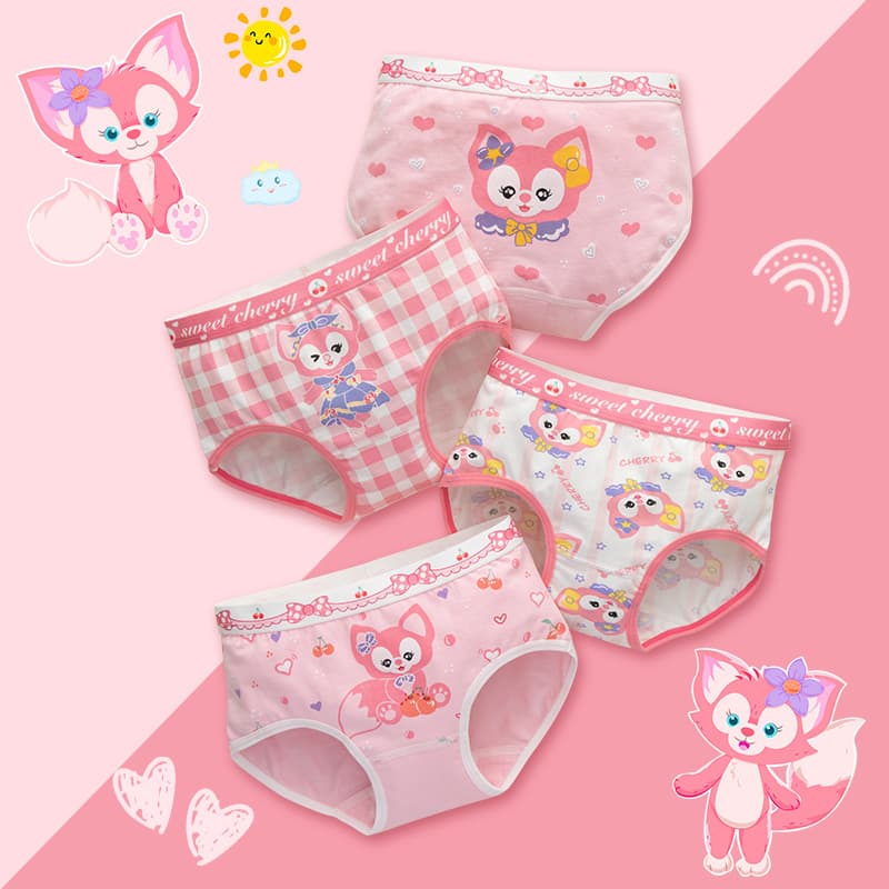 Girls briefs pure cotton medium and large children's boxer shorts factory wholesale baby girl cotton boxer briefs