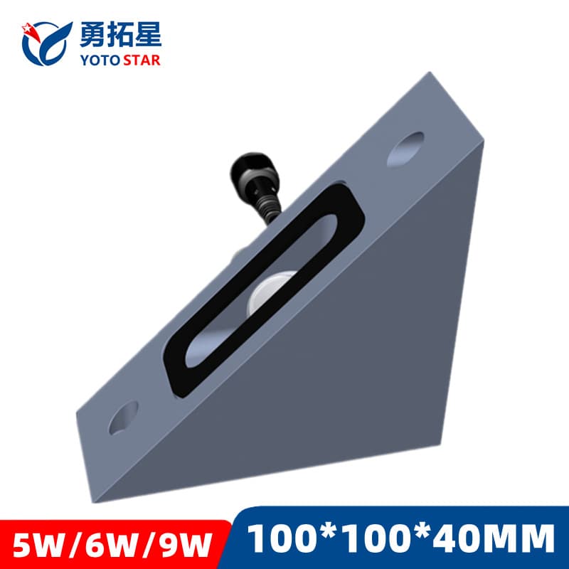Trendy New Triangular Window Lamp Outdoor Corridor Pathway Light Hotel Window Frame Narrow Beam Spotlight Waterproof Door Frame Spotlight