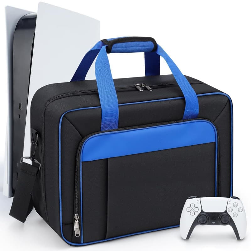 PS5 Game Console Storage Bag, Scratch and Wear Resistant, Suitable for Sony PS5 Console Bag, Game Controller Storage Bag