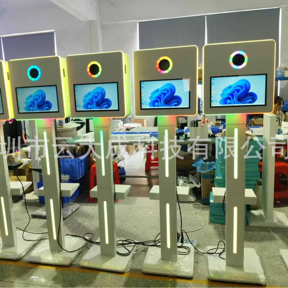 15.6 photo booth mirror camera iap multimedia photo all-in-one machine selfie artifact photo booth