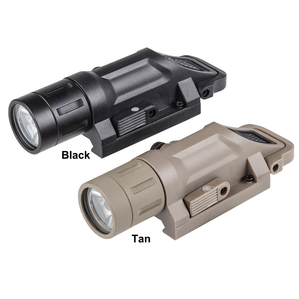 Cross-border tactical WML flashlight, outdoor shooting lighting, side switch, 20mm rail mount